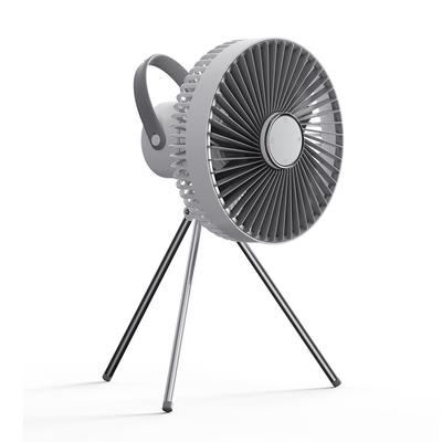 LED Tripod 10 İnç Tavan Kamp Usb Fanı 10000mAh Mini Şarj Edilebilir Fan