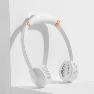 Viraj Mini Fan Usb Şarjlı Giyilebilir Yapraksız Asılı Klima Boyun Fanı
