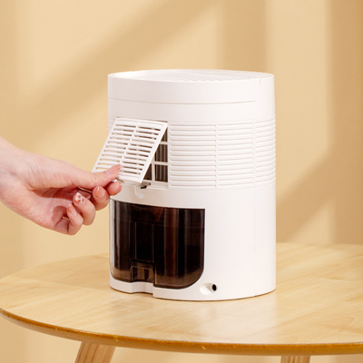 1000ml Küçük Oda Nem Alma Cihazı 200 Sq Ft Nemli Elektrikli Mini Nem Alma Cihazı