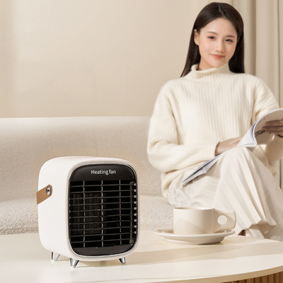 RoHS Küçük Mini Alan Isıtıcı Fanı PTC Elemanı 600W - 900W Elektrikli Hızlı Isıtma