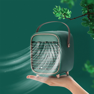 Mini Şarj Edilebilir Masa Fanı 5V Taşınabilir Klima Soğutucu Sprey Mist Fanı