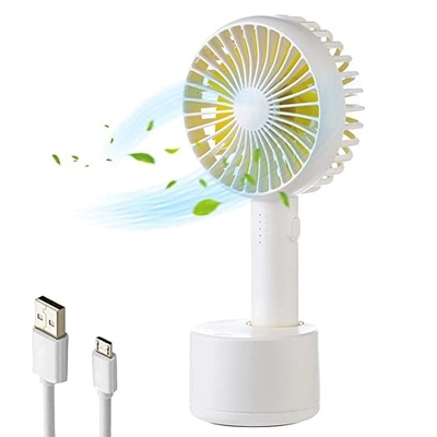 Salınımlı Taban Mini Taşınabilir El Fanı 2000mAh 4W Şarj Edilebilir Masa Fanı
