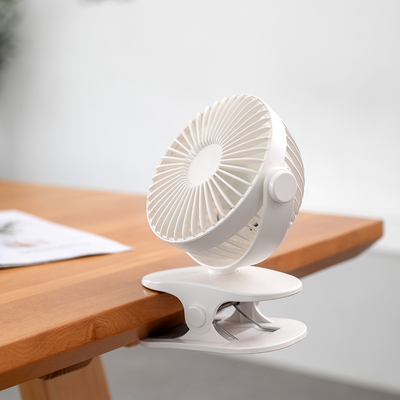 2000mah Mini Taşınabilir USB Fan Açık 4 İnç Bebek Arabası Klip Fan Kompakt Tasarım