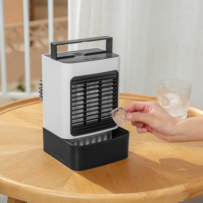 AC DC Güneş Enerjili Su Soğutucu Şarj Edilebilir 18650 Pil Su Soğutma Sis Fanı