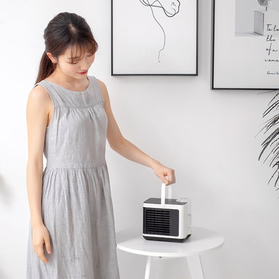 Negatif İyonlar Hava Soğutucu Ventilatörü: Taşınabilir Klima, 3 Hızlı ve Sıcak Işık