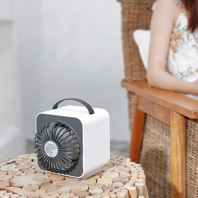 Ana Sayfa 3h Stand Klima 2000mah Pil LED Şarj Edilebilir Masa Fanı