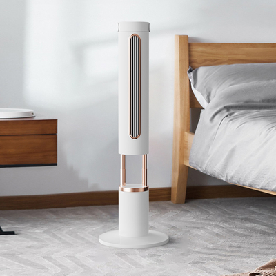 Tower Floor Bladeless Fan Taşınabilir 10000mAh Oturma Odası Fanı Uzaktan Kumanda