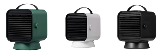 FCC Yatak Odası Elektrikli Fan Isıtıcı 1000W 240V Taşınabilir Mini Kişisel Masa