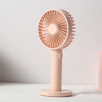 5 Hız Mini Taşınabilir El Fan Pil 2000mah Masa Seyahat Makyaj Aynası Fanı