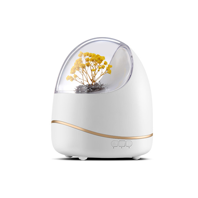 400ml Çiçek Aromaterapi Difüzörler Hava Nemlendiriciler Ev Yoga Ofis Mutfak İçin Otomatik Kapanma Tasarımı
