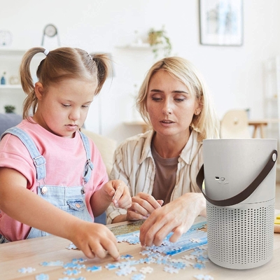 H13 Hepa Filtre Mini Küçük AP01 Ev ile Masa Taşınabilir Uv Hava Temizleyici