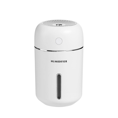 Sıcak Işıklar H2o Cool Mist Maker ile Araba USB 280ml Ultrasonik Hava Nemlendirici